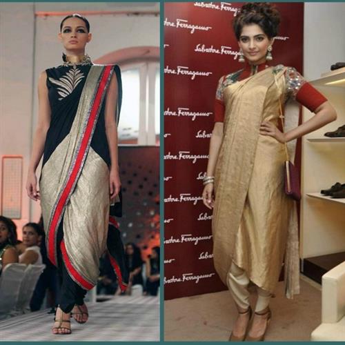 Buy Indo Western Dhoti Saree for Women Online from India's Luxury Designers  2024